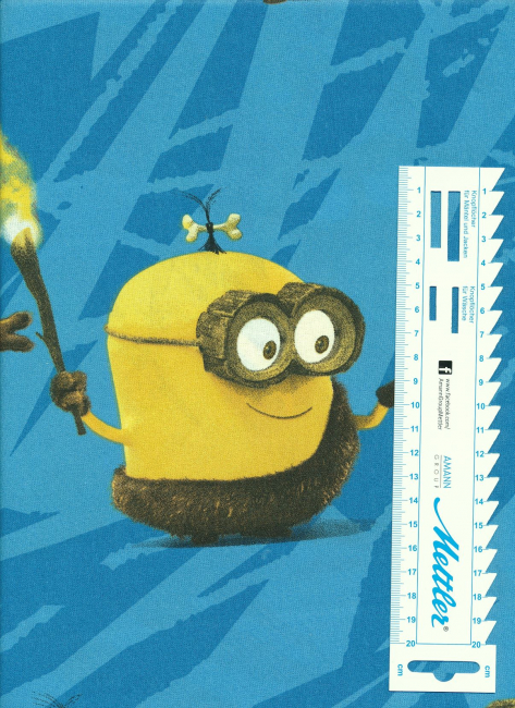 Minion Baumwoll Druck